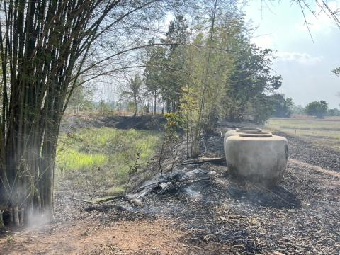 ออกระงับเหตุเพลิงไหม้ ในพื้นที่หมู่ที่ 3