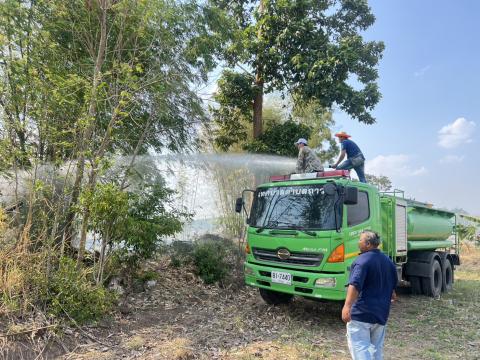 ออกระงับเหตุเพลิงไหม้ ในพื้นที่หมู่ที่ 3