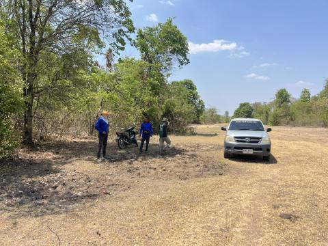 ออกระงับเหตุไฟไหม้ป่าเขาหลุบ