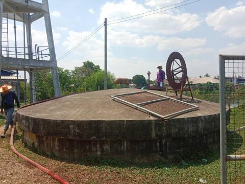 ส่งน้ำอุปโภคบริโภคให้ประปาหมู่ที่ 3