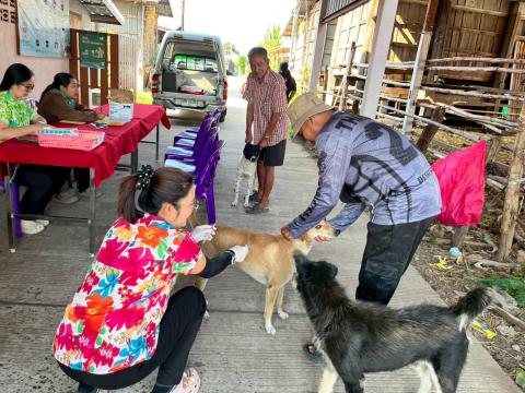 โครงการสัตว์ปลอดโรค คนปลอดภัย จากโรคพิษสุนัขบ้า ประจำปี 2569
