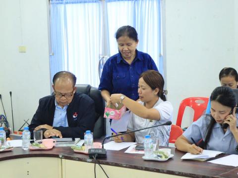 จัดประชุมโครงการจัดงานประเพณีบุญบั้งไฟประจำปี 2569