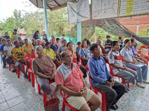 ประชุมประชาคมระดับหมู่บ้าน เพื่อจัดทำแผนพัฒนาท้องถิ่น (พ.ศ.2570 - 2575)