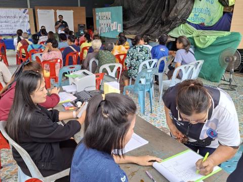 ประชุมประชาคมระดับหมู่บ้าน เพื่อจัดทำแผนพัฒนาท้องถิ่น (พ.ศ.2570 - 2575)