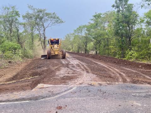 โครงการก่อสร้างถนนแอสฟัลติกคอนกรีต หมู่ที่ 7 ตำบลถาวร