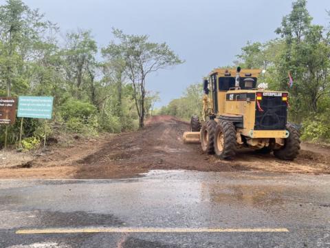 โครงการก่อสร้างถนนแอสฟัลติกคอนกรีต หมู่ที่ 7 ตำบลถาวร