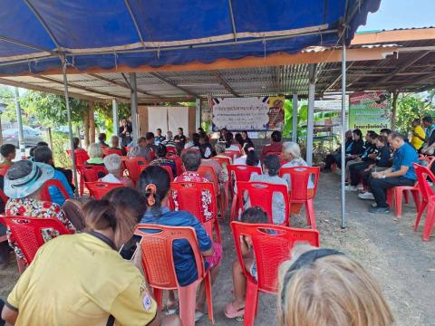 การจัดประชุมประชาคมระดับหมู่บ้าน เพื่อจัดทำแผนพัฒนาท้องถิ่น (พ.ศ.2570 - 2575)