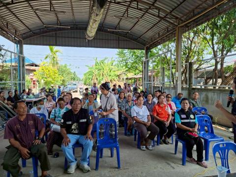 การจัดประชุมประชาคมระดับหมู่บ้าน เพื่อจัดทำแผนพัฒนาท้องถิ่น (พ.ศ.2570 - 2575)