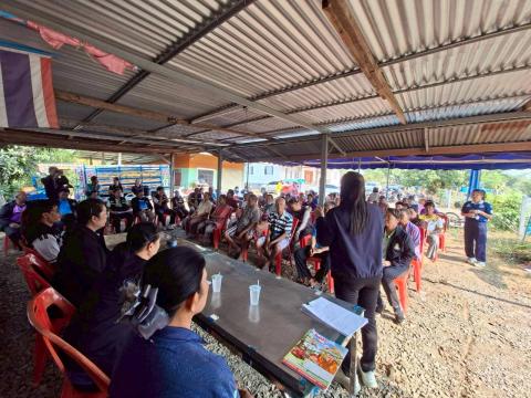 ประชุมประชาคมระดับหมู่บ้าน เพื่อจัดทำแผนพัฒนาท้องถิ่น (พ.ศ.2570 - 2575)