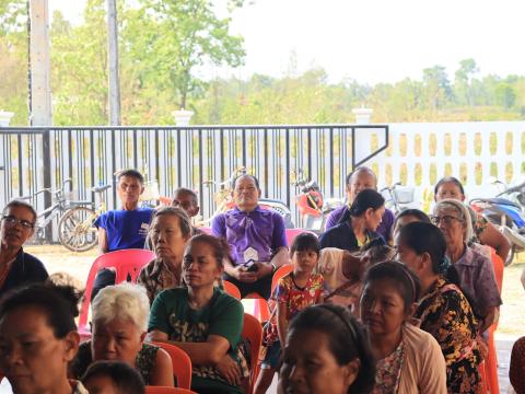 การจัดประชุมประชาคมระดับหมู่บ้าน เพื่อจัดทำแผนพัฒนาท้องถิ่น (พ.ศ.2570 - 2575)