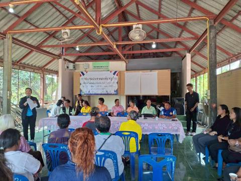 การจัดประชุมประชาคมระดับหมู่บ้าน เพื่อจัดทำแผนพัฒนาท้องถิ่น (พ.ศ.2570 - 2575)