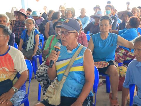 การจัดประชุมประชาคมระดับหมู่บ้าน เพื่อจัดทำแผนพัฒนาท้องถิ่น (พ.ศ.2570 - 2575)