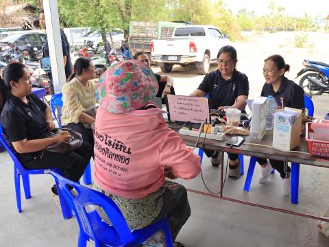 การจัดประชุมประชาคมระดับหมู่บ้าน เพื่อจัดทำแผนพัฒนาท้องถิ่น (พ.ศ.2570 - 2575)