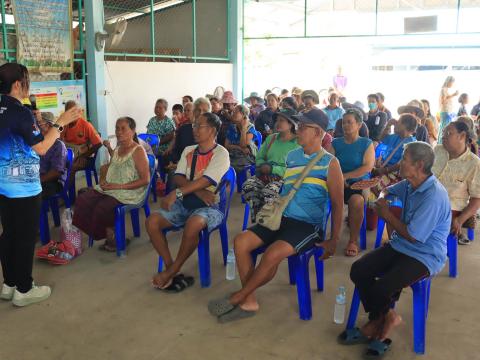 การจัดประชุมประชาคมระดับหมู่บ้าน เพื่อจัดทำแผนพัฒนาท้องถิ่น (พ.ศ.2570 - 2575)