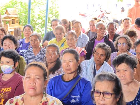 ประชุมประชาคมระดับหมู่บ้าน เพื่อจัดทำแผนพัฒนาท้องถิ่น (พ.ศ.2570 - 2575)