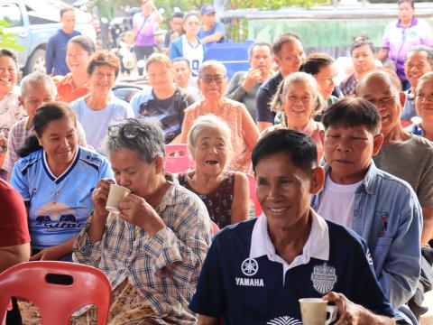 ประชุมประชาคมระดับหมู่บ้าน เพื่อจัดทำแผนพัฒนาท้องถิ่น (พ.ศ.2570 - 2575)