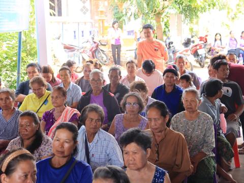 ประชุมประชาคมระดับหมู่บ้าน เพื่อจัดทำแผนพัฒนาท้องถิ่น (พ.ศ.2570 - 2575)