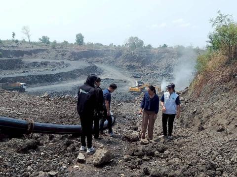 อกตรวจสอบการปฏิบัติตามมาตรการป้องและแก้ไขผลกระทบสิ่งแวดล้อมในการทำเหมืองแร่