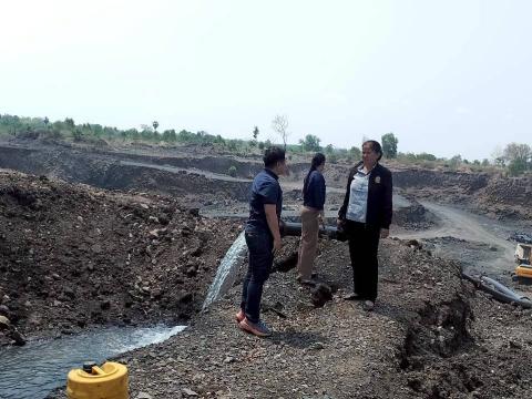 อกตรวจสอบการปฏิบัติตามมาตรการป้องและแก้ไขผลกระทบสิ่งแวดล้อมในการทำเหมืองแร่