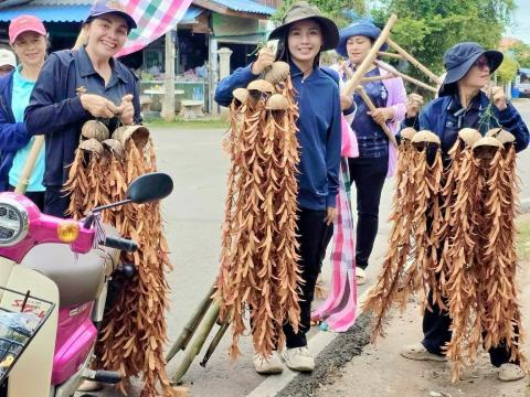 จัดเก็บทำความสะอาดสถานที่ ในการจัดงานประเพณีบุญบั้งไฟ ประจำปี 2569