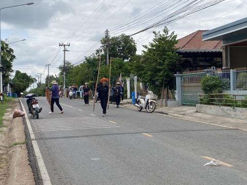 จัดเก็บทำความสะอาดสถานที่ ในการจัดงานประเพณีบุญบั้งไฟ ประจำปี 2569