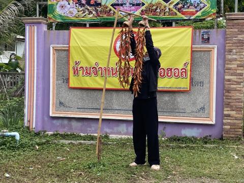 จัดเก็บทำความสะอาดสถานที่ ในการจัดงานประเพณีบุญบั้งไฟ ประจำปี 2569