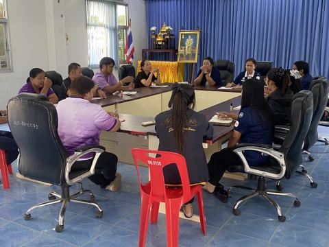 ประชุมการเตรียมความพร้อมพิธีปล่อยพันธุ์สัตว์น้ำ