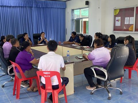 ประชุมการเตรียมความพร้อมพิธีปล่อยพันธุ์สัตว์น้ำ