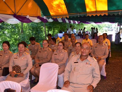 พิธีปล่อยพันธุ์สัตว์น้ำเนื่องในวันเฉลิมพระชนมพรรษา ๔๘ พรรษา