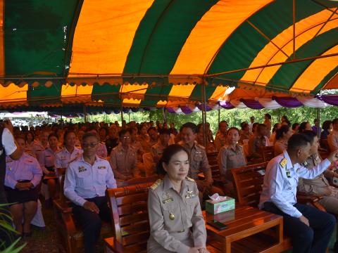 พิธีปล่อยพันธุ์สัตว์น้ำเนื่องในวันเฉลิมพระชนมพรรษา ๔๘ พรรษา