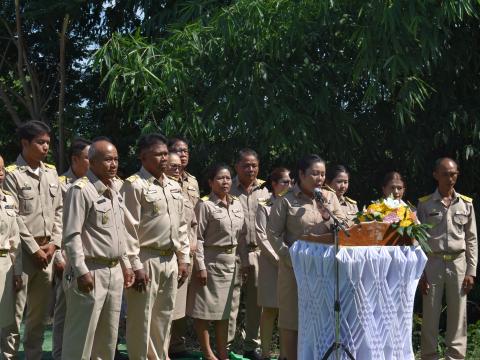 พิธีปล่อยพันธุ์สัตว์น้ำเนื่องในวันเฉลิมพระชนมพรรษา ๔๘ พรรษา