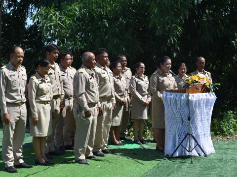 พิธีปล่อยพันธุ์สัตว์น้ำเนื่องในวันเฉลิมพระชนมพรรษา ๔๘ พรรษา