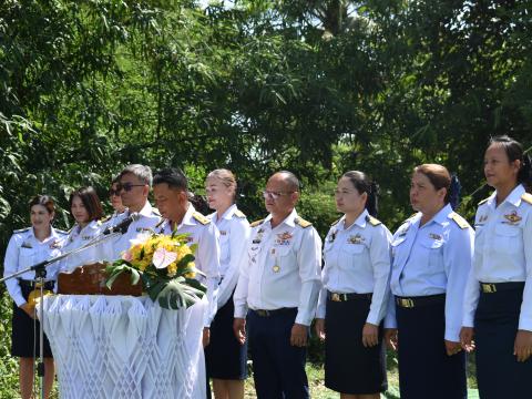 พิธีปล่อยพันธุ์สัตว์น้ำเนื่องในวันเฉลิมพระชนมพรรษา ๔๘ พรรษา