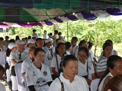 พิธีปล่อยพันธุ์สัตว์น้ำเนื่องในวันเฉลิมพระชนมพรรษา ๔๘ พรรษา