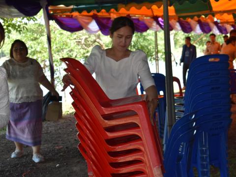 พิธีปล่อยพันธุ์สัตว์น้ำเนื่องในวันเฉลิมพระชนมพรรษา ๔๘ พรรษา