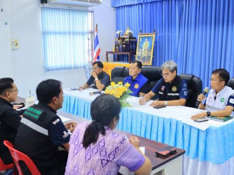 ประชุมประชุมหาแนวทางเฝ้าระวังและป้องกันโรคพิษสุนัขบ้าในพื้นที่ตำบลถาวร