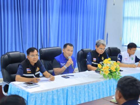 ประชุมประชุมหาแนวทางเฝ้าระวังและป้องกันโรคพิษสุนัขบ้าในพื้นที่ตำบลถาวร