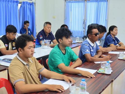 ประชุมประชุมหาแนวทางเฝ้าระวังและป้องกันโรคพิษสุนัขบ้าในพื้นที่ตำบลถาวร