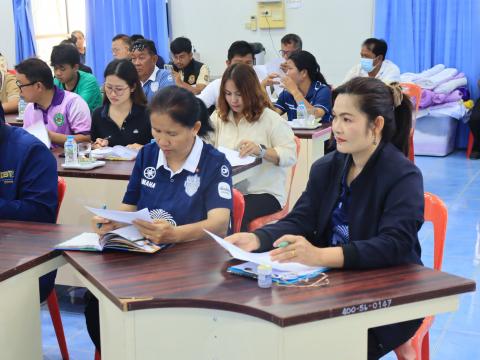 ประชุมประชุมหาแนวทางเฝ้าระวังและป้องกันโรคพิษสุนัขบ้าในพื้นที่ตำบลถาวร