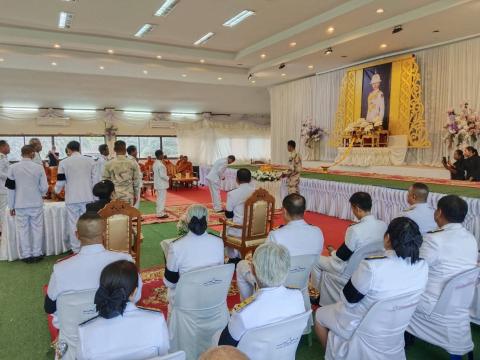 พิธีถวายน้ำสรงพระศพ พิธีลงนามถวายความอาลัย เบื้องหน้าพระรูปฯ