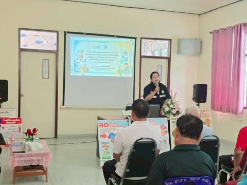 โครงการให้ความรู้และคัดกรองโรคเบาหวานและความดันโลหิตสูงในประชาชนอายุ 35 ปีขึ้นไปเชิงรุก