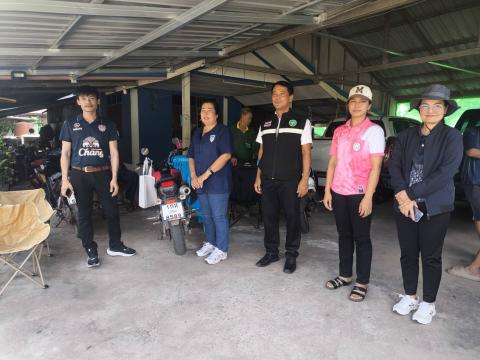 ลงพื้นที่ร่วมกับทีมเครือข่ายสุขภาพตำบลถาวร