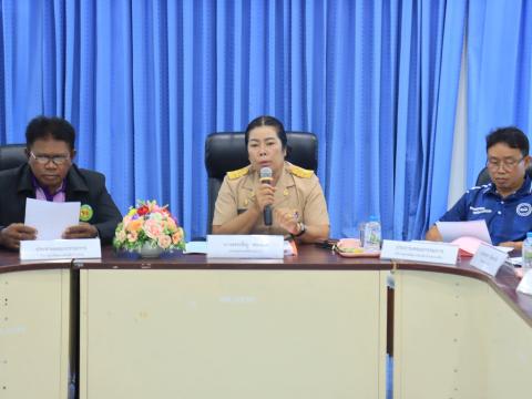 ประชุมพิจารณาเห็นชอบร่างแผนพัฒนาการศึกษา