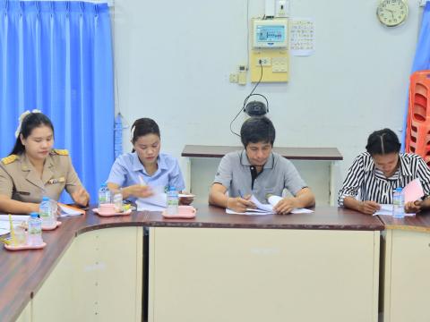 ประชุมพิจารณาเห็นชอบร่างแผนพัฒนาการศึกษา
