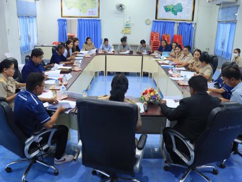 ประชุมพิจารณาเห็นชอบร่างแผนพัฒนาการศึกษา