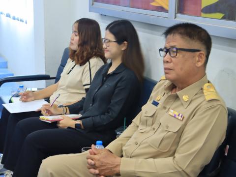 ประชุมพิจารณาเห็นชอบร่างแผนพัฒนาการศึกษา