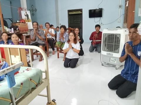 ส่งมอบเตียงให้กับผู้ป่วยติดเตียง