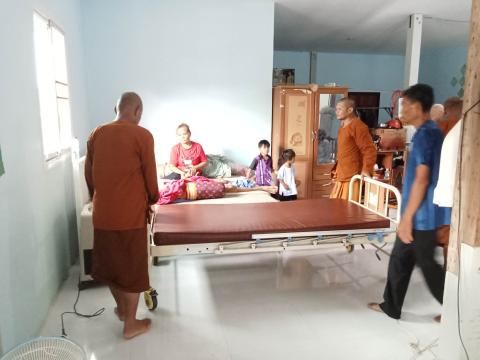 ส่งมอบเตียงให้กับผู้ป่วยติดเตียง