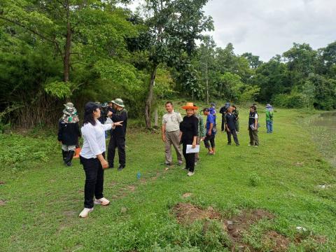 ลงพื้นที่ตรวจสอบแนวเขตป่าชุมชน
