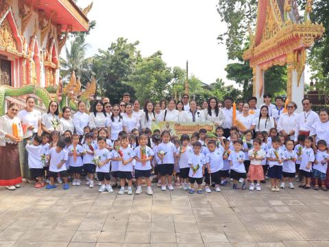 กิจกรรมแห่เทียนพรรษาและหล่อเทียนพรรษา